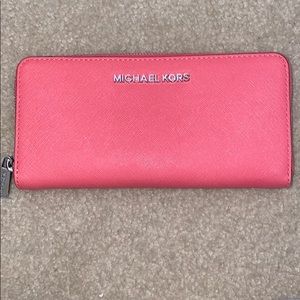 Pink Michael Kors wallet